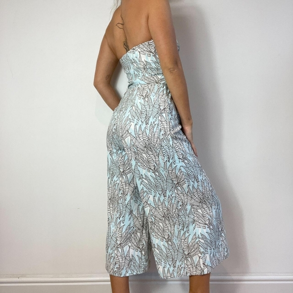 H&M Women's Blue and White Jumpsuit - Picture 5 of 7